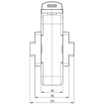 Przekładnik prądowy ASK, 1650006009-x - schemat 2