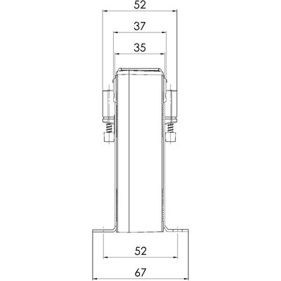Przekładnik prądowy CTB, 50-0153 - schemat 2