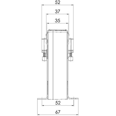 Przekładnik prądowy CTB, 50-0235 - schemat 2