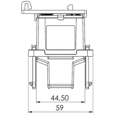 Przekładnik prądowy z otwieranym rdzeniem KBR, 18L-0006 - schemat 2