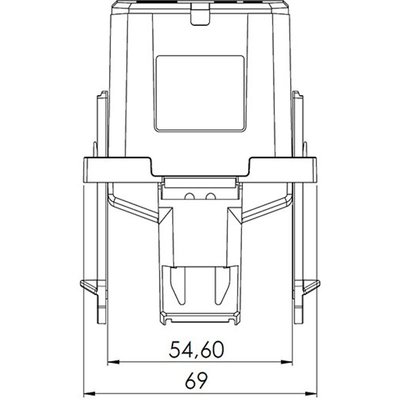 Przekładnik prądowy z otwieranym rdzeniem KBR, 42-5001 - schemat 2