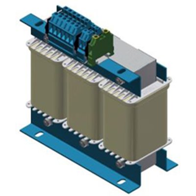 Trójfazowy dławik filtracyjny 5 kVar, 14%, typ INF-14-5-525