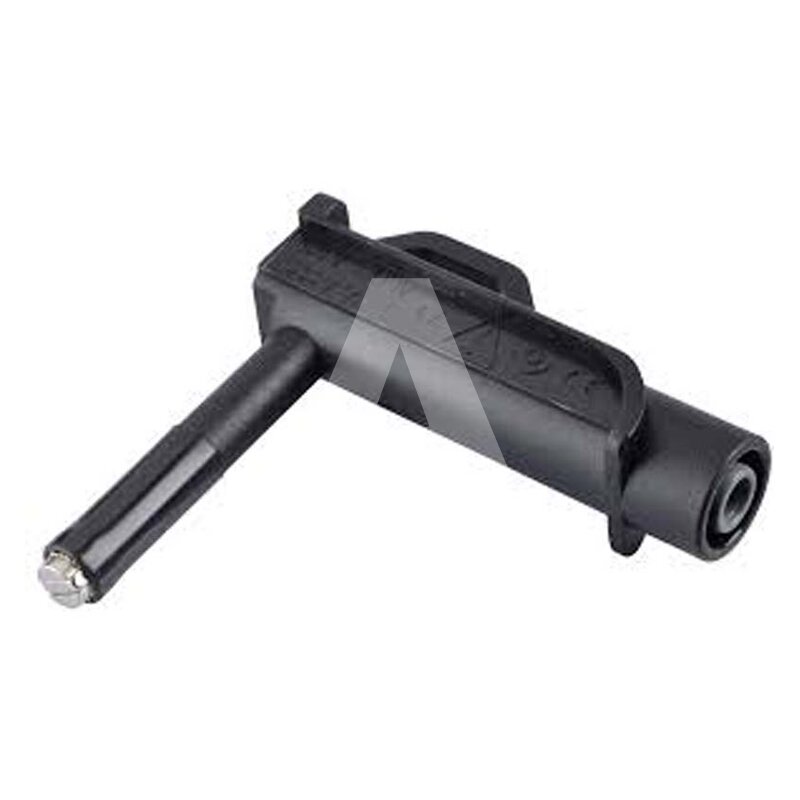 Końcówka magnetyczna czarna, 606-MG6.6-IEC3IV BLACK