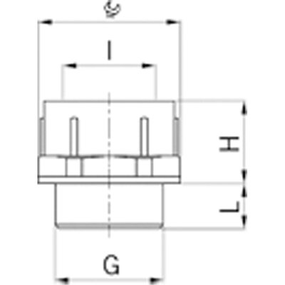 Reduktor M50x1.5, 3750.42 - schemat