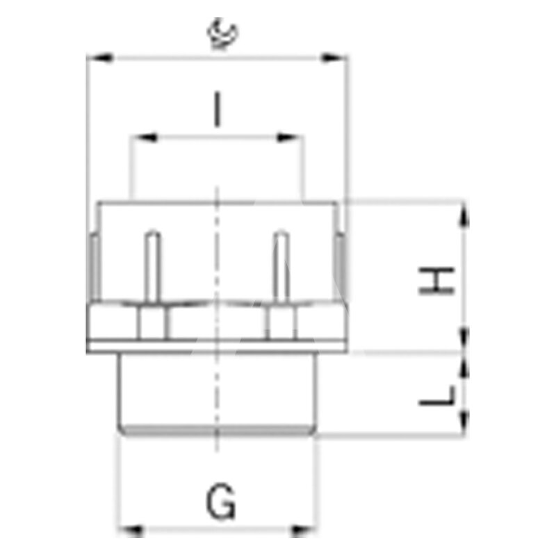 Reduktor M50x1.5, 3750.42 - schemat