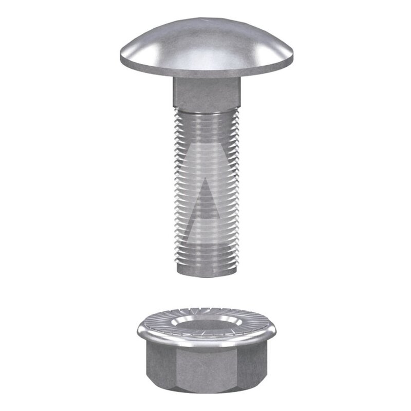 Śruba M6x12 z nakrętką zębatą, TCA612Z3