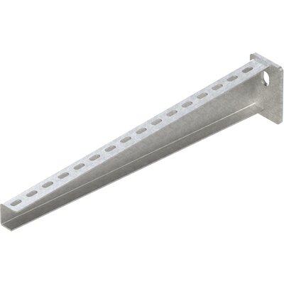 Wspornik ścienny o długości 410 mm, ocynk Sendzimira, KTA 400 - zdjęcie