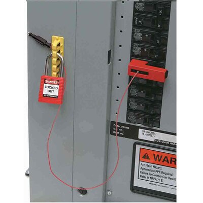 Prowadnice blokujące LOTO EZ Panel Loc, 203,20 mm , 051260 - zastosowanie