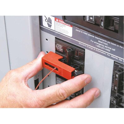 Nakładkowa blokada LOTO bezpiecznika EZ Panel Loc, 051254 - zastosowanie1