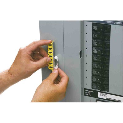 Prowadnice blokujące LOTO EZ Panel Loc, 101,60 mm , 065814 - zastosowanie1