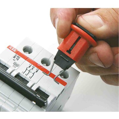 Blokada wyłączników nadprądowych LOTO Pin-Out Standard, 090845  aplikacja 2