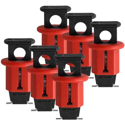 Blokada wyłączników nadprądowych LOTO Pin-Out Standard, 090845