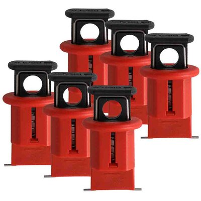 Blokada wyłączników nadprądowych LOTO Pin-Out Wide, 090851