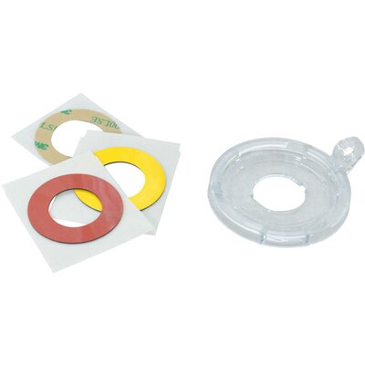 Blokada LOTO przycisków awaryjnych (22 mm), kolor transparentny , 130823