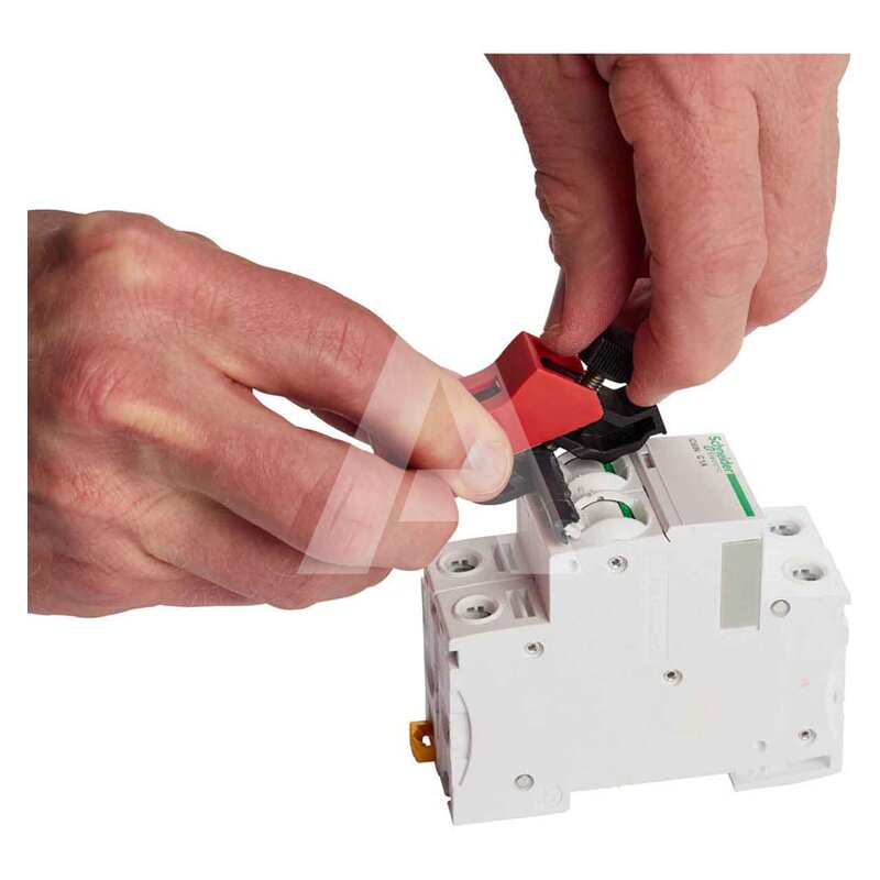 Uniwersalna mini blokada LOTO wyłączników nadprądowych, 149514 - aplikacja 2