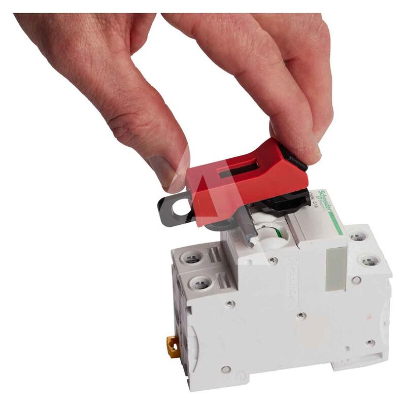 Uniwersalna mini blokada LOTO wyłączników nadprądowych, 149514 - aplikacja 3