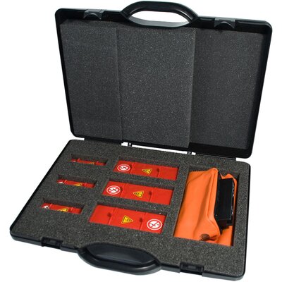 Zestaw prowadnic LOTO do bezpieczników niskonapięciowych NV, rozmiar NH00 i NH1-NH3, 850957