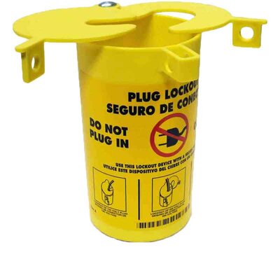 Blokada LOTO elektrycznego złącza wtykowego, 045842