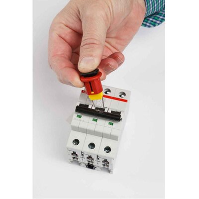 Blokada wyłącznika LOTO, typu POW, 149433 - aplikacja 3