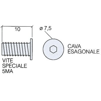 Śruba M5x12 mm, Z121421