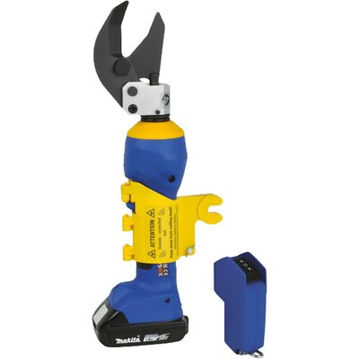 Akumulatorowe nożyce hydrauliczne z pilotem, maksymalnie 32 mm średnicy, bateria Makita, ES32RMCCFM