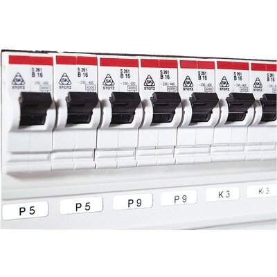 Etykiety Helatag, 6x10 mm, biała, 596-12149