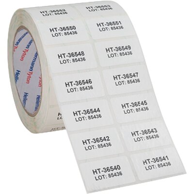Etykiety Helatag, 63,5x50,8 mm, biała, 596-12164