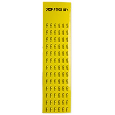 Etykiety samoprzylepne żółte winyl 9x15 mm (1400 szt), EVOFX0915Y