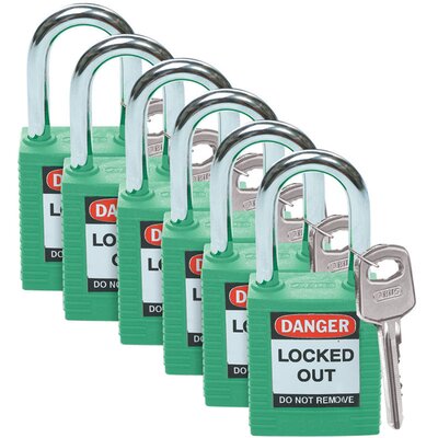 Kłódki LOTO, nylonowe, 051345