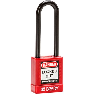 Kłódki LOTO, powlekane nylonem, 834476