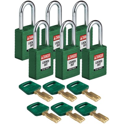 Kłódki LOTO SafeKey nylonowe, 150337