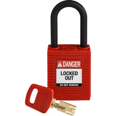 Kłódki LOTO SafeKey nylonowe, 150342