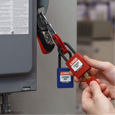 Kłódki LOTO SafeKey nylonowe, 150342 - aplikacja