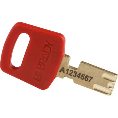 Kłódki LOTO SafeKey - kompaktowe, nylonowe, 150180 - klucz