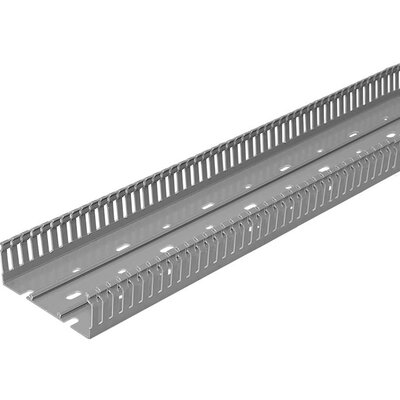 Korytko kablowe cienkogrzebieniowe, 100x40x2000 mm, szare, ECS10040  