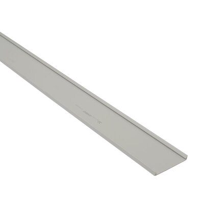 Korytko kablowe grubogrzebiniowe T1, 75x125x2000 mm, szare, B00138 - pokrywa