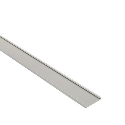 Korytko kablowe grubogrzebiniowe T1-F, 60x100x2000 mm, szare, B00162 - pokrywa
