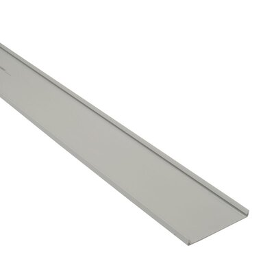 Korytko kablowe grubogrzebiniowe T1, 100x40x2000 mm, szare, B00165 - pokrywa