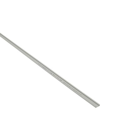 Korytko kablowe grubogrzebiniowe T1, 15x30x2000 mm, szare, B00672 - pokrywa