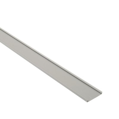 Korytko kablowe cienkogrzebiniowe T1-E, 60x60x2000 mm, szare, B01108 - pokrywa