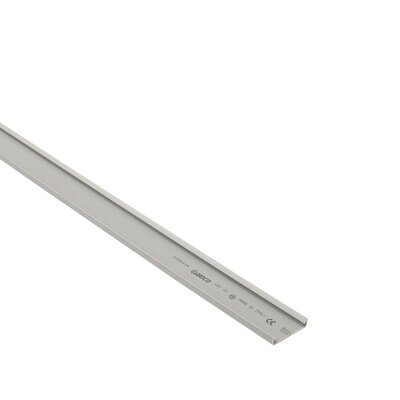 Korytko kablowe cienkogrzebiniowe T1-EF, 40x100x2000 mm, szare, B01120 - pokrywa