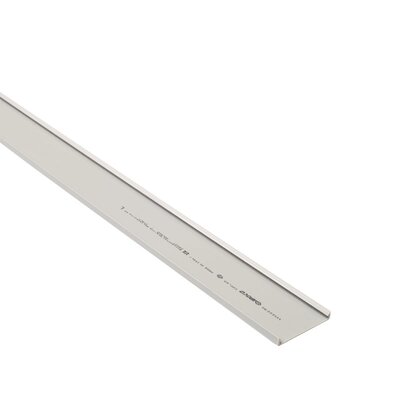 Korytko kablowe cienkogrzebiniowe T1-EF, 60x100x2000 mm, szare, B01121 - pokrywa