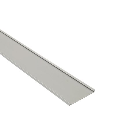 Korytko kablowe cienkogrzebiniowe T1-EF, 100x80x2000 mm, szare, B01130 - pokrywa