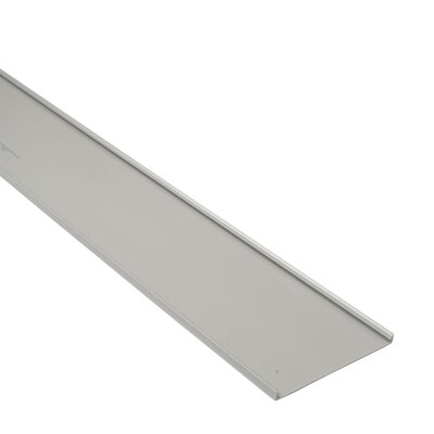 Korytko kablowe cienkogrzebiniowe T1-EF, 120x80x2000 mm, szare, B01131 - pokrywa