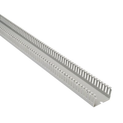 Korytko kablowe cienkogrzebiniowe T1-E, 60x40x2000 mm, szare, B01135