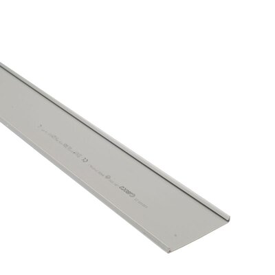Korytko kablowe grubogrzebiniowe T1, 100x125x2000 mm, szare, B01138 - pokrywa