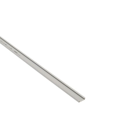 Korytko kablowe cienkogrzebiniowe T1-EF, 25x100x2000 mm, szare, B01148 - pokrywa