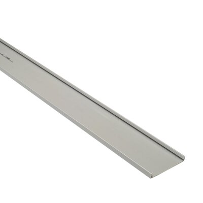 Korytko kablowe cienkogrzebiniowe T1-E, 80x40x2000 mm, szare, B01153 - pokrywa
