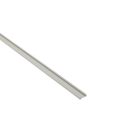 Korytko kablowe cienkogrzebiniowe T1-E, 25x60x2000 mm, szare, B01166 - pokrywa