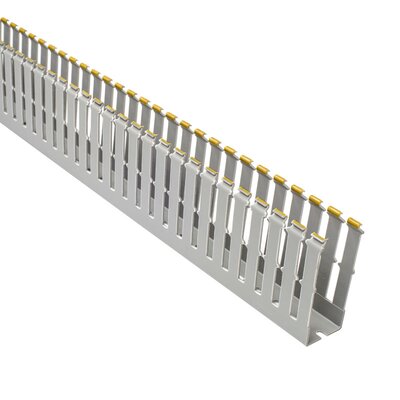 Korytko kablowe grubogrzebiniowe T1-N, 40x100x2000 mm, szare, B02568